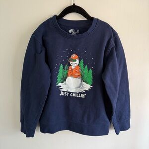 Bass Pro Shops Snowman hunting crewneck M